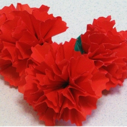 カーネーション 造花インテリア 立体折り紙のギフト 通販なら 折り花工房 時