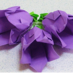 ホタルブクロ 造花インテリア 立体折り紙のギフト 通販なら 折り花工房 時