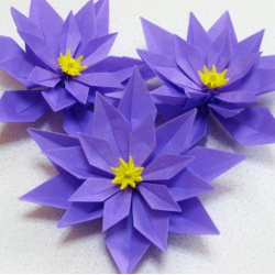 スイレンb 造花インテリア 立体折り紙のギフト 通販なら 折り花工房 時